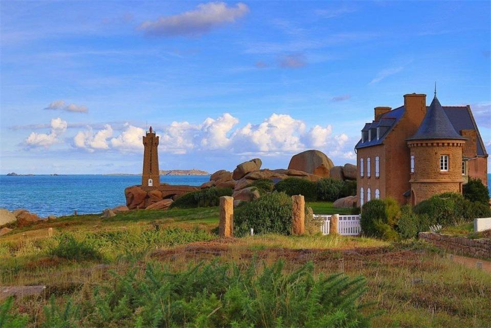 Belle Villa En Granit Rose Vue Sur Mer A Perros-Guirec - Ref 943 Exterior photo